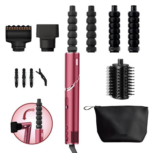 5-in-1 Multi-Function Hair Styler and Dryer with Styling Attachments