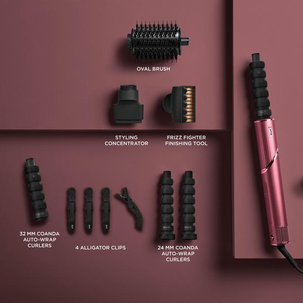 5-in-1 Multi-Function Hair Styler and Dryer with Styling Attachments