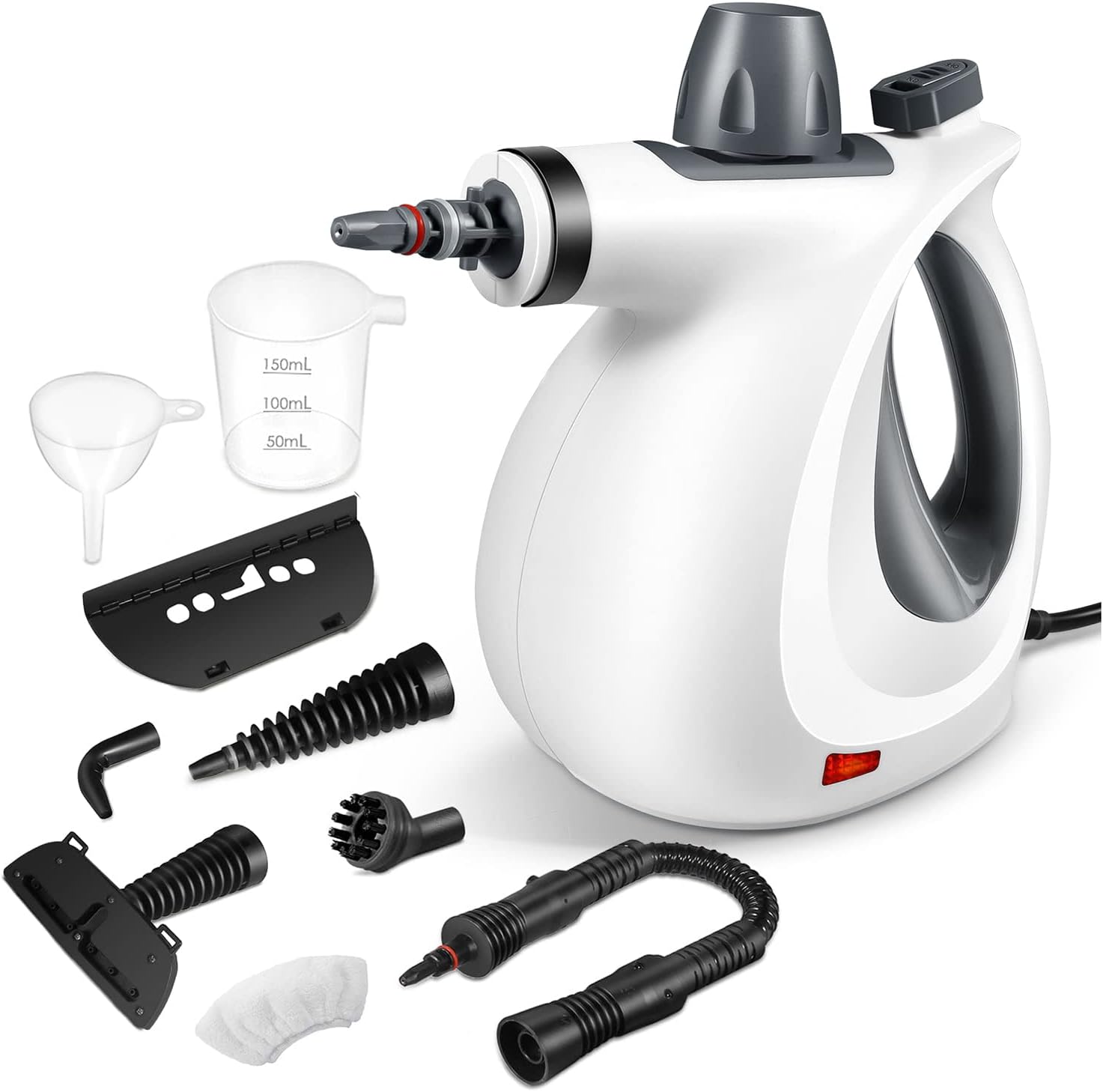 Portable Multi-Purpose Steam Cleaner with 12 Attachments